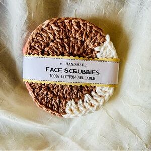 100% Cotton Face Scrubbies